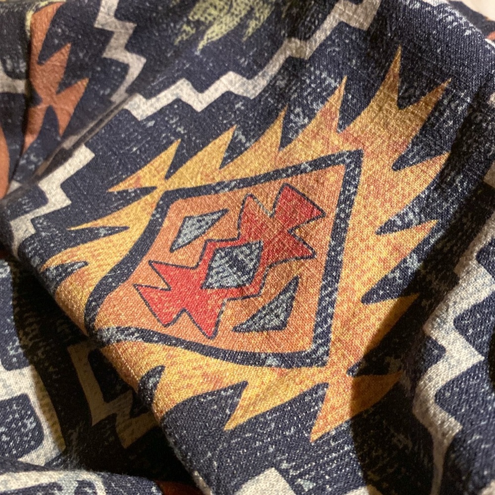 Double D Ranch Pecos Blanket Wrap Skirt SZ XL - Picture 7 of 8